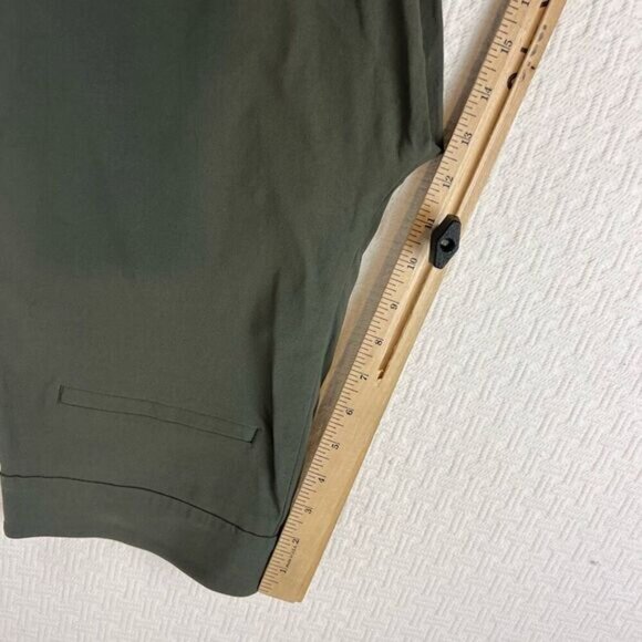 RW&CO Women Large Green Ankle Length Legging Pull On Pants Comfort Casual Stretc - Picture 8 of 11